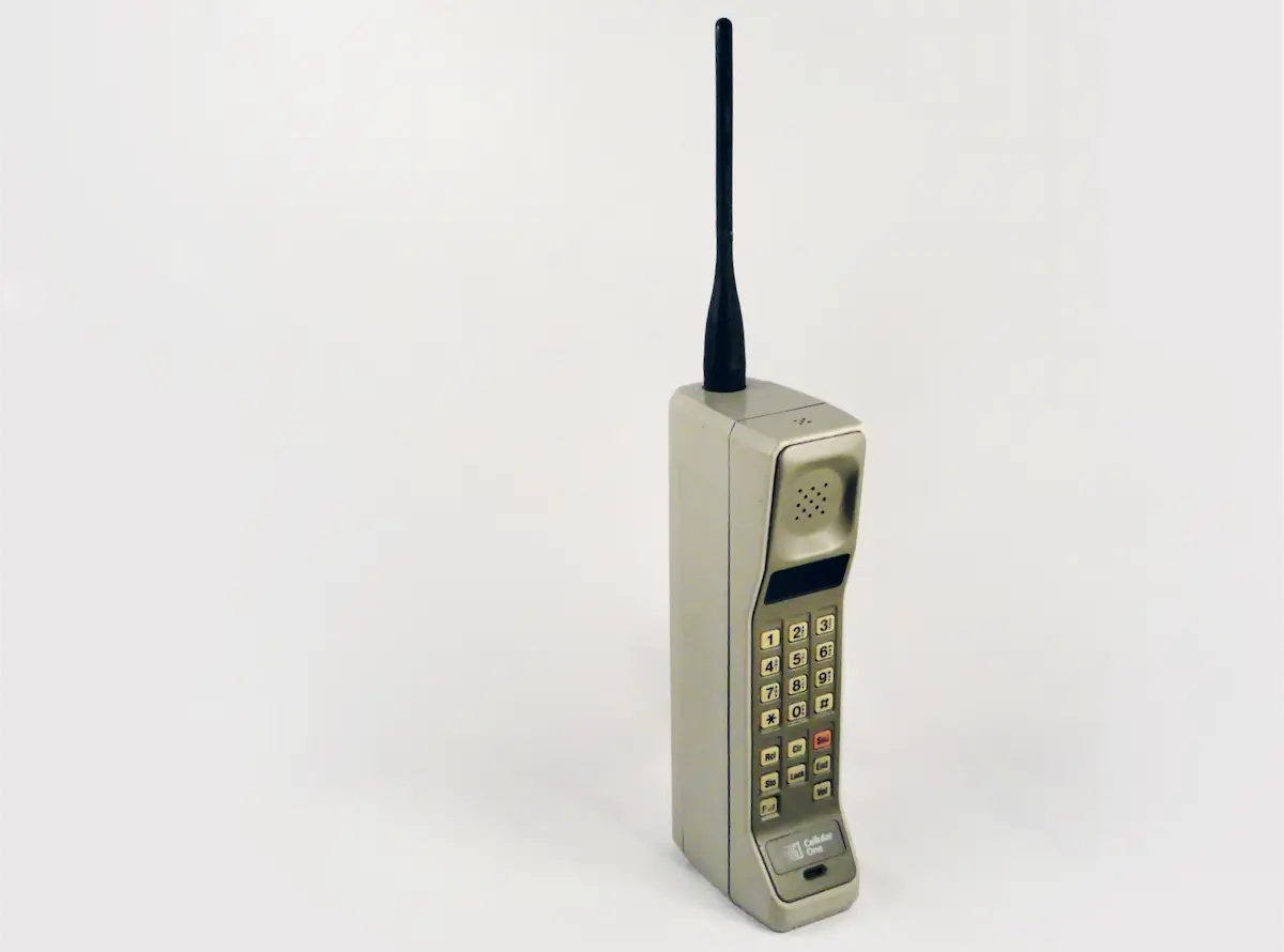 A Motorola DynaTAC